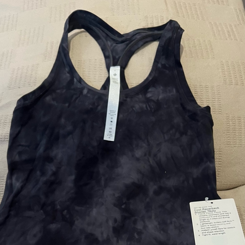Lululemon “Cool Racerback Shorter Nulu”